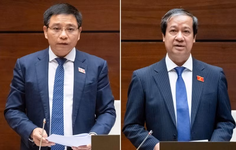 今日财政部长、教育培训部长答复质询。