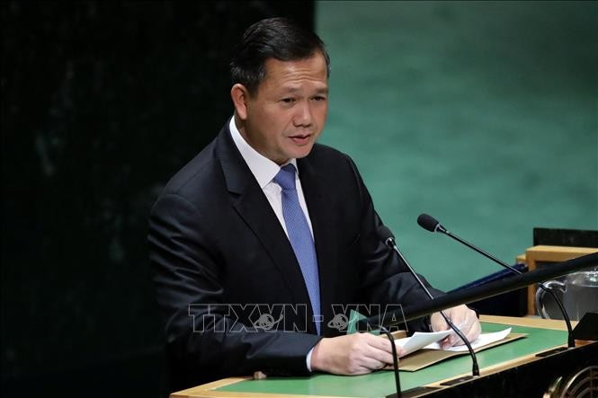 柬埔寨首相洪玛奈。（图片来源：越通社）