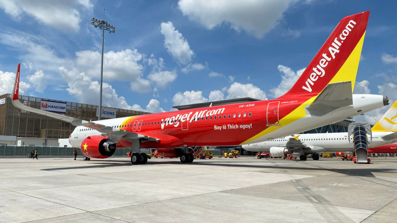 越捷航空开通岘港-吉隆坡航线。