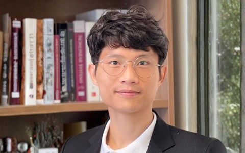 在世宗大学工作的越南教授阮春孟。（图片来源：tuoitre.vn）