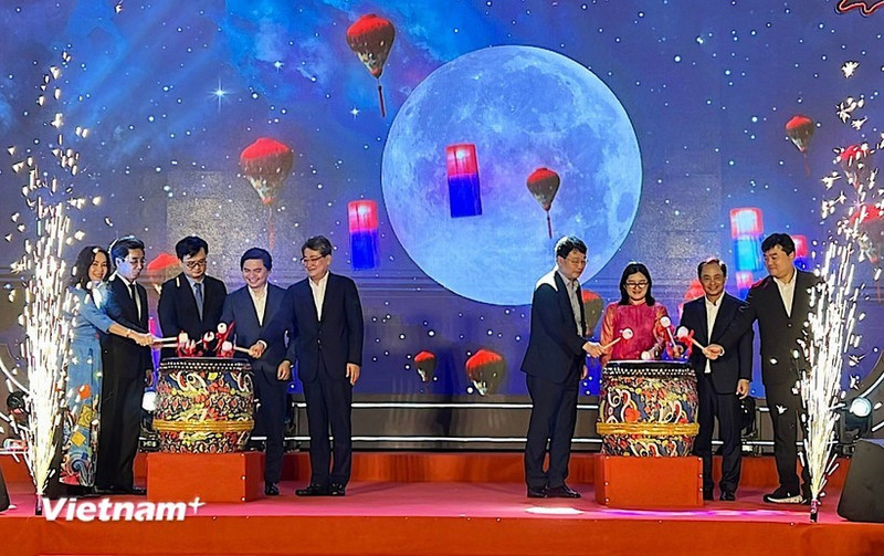 2025年岘港越南-韩国文化节开幕式。（图片来源：越通社）