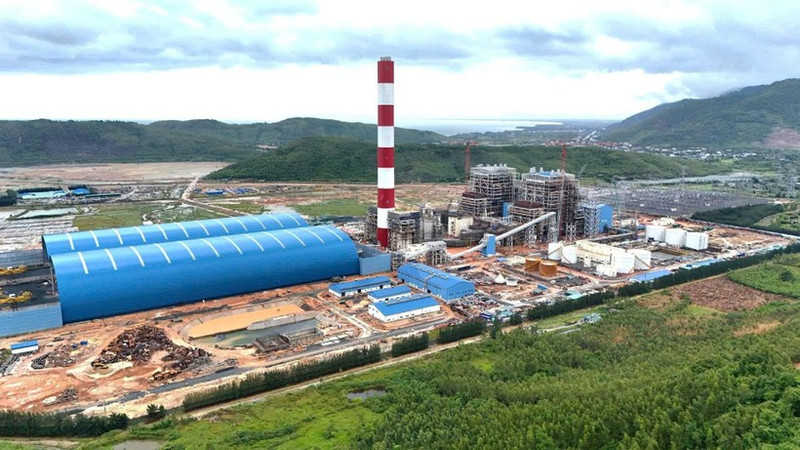 从空中俯瞰一号广泽热电厂。