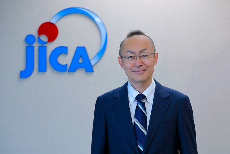 日本国际协力机构驻越南首席代表小林洋介。（图片来源：越通社）