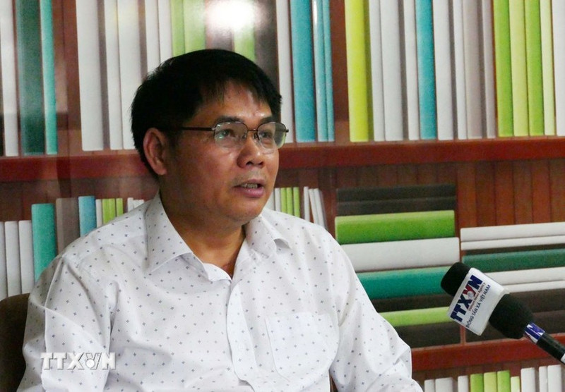 在老越资企业协会副主席黄文军。（图片来源：越通社）