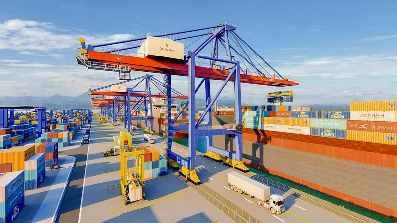 附图：越南物流企业迈入绿色转型赛道。