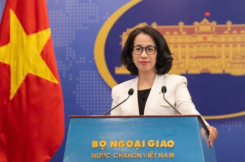 越南外交部发言人范秋姮。
