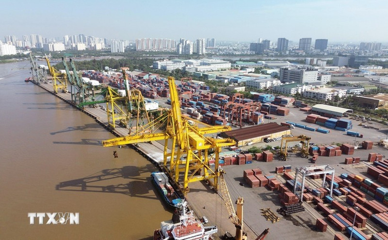 西贡港股份公司的新顺港。（图片来源：越通社）