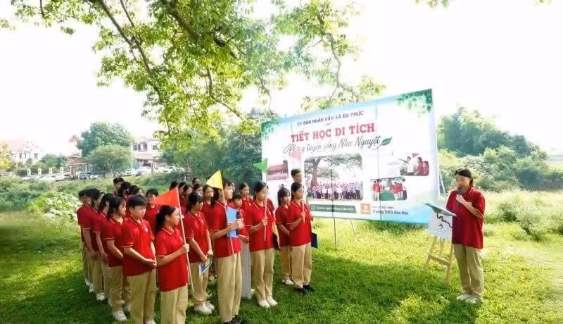 多福乡是在中小学有效推行“遗迹课”模式的地方之一。