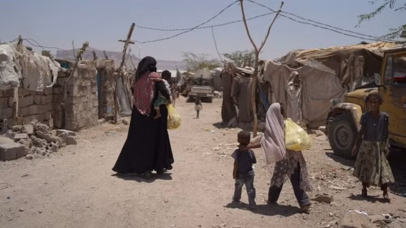 也门民众正在因饥饿而苦苦挣扎。（图片来源：UNWFP）