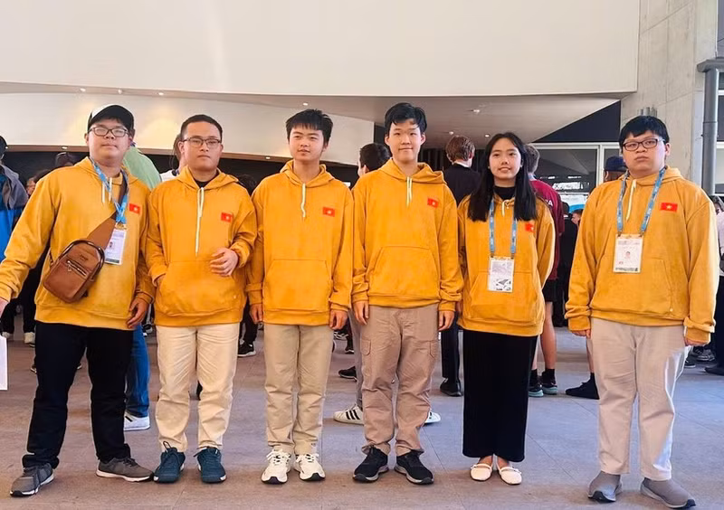 越南学生在2025年国际数学奥林匹克竞赛中斩获6枚奖牌