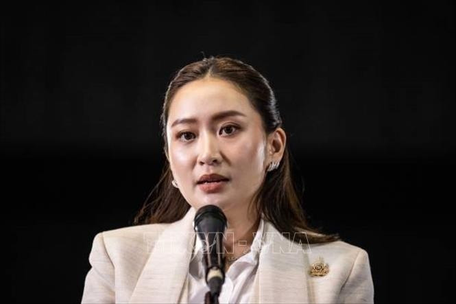 泰国总理佩通坦·钦那瓦。（图片来源：越通社）
