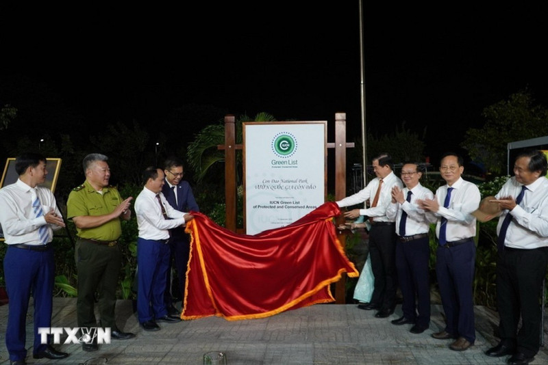 昆岛国家公园荣获“绿色名录”认证。（图片来源：越通社）