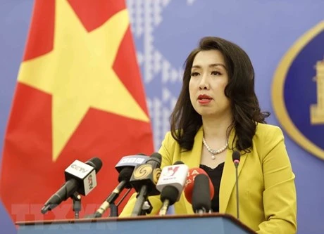 越南外交部副部长黎氏秋姮。