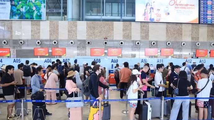 河内—胡志明市航线跻身全球最繁忙国内航线行列。（图片来源：越通社）