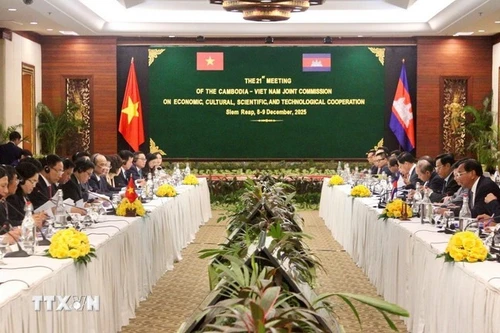 会议场景。（图片来源：越通社）