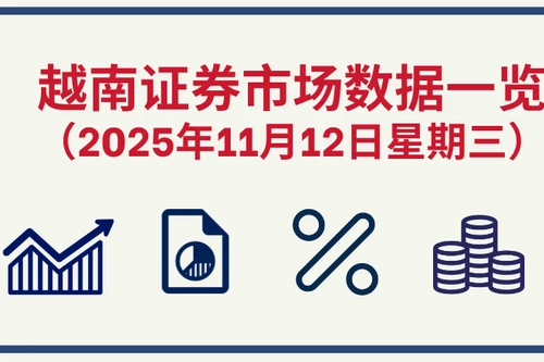 11月12日越南证券市场数据一览 【图表新闻】