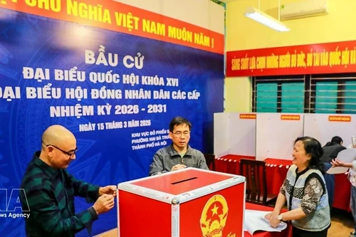 第十六届国会代表和2026-2031年任期各级人民议会代表选举的准备工作正在同步开展。（图片来源：越通社）