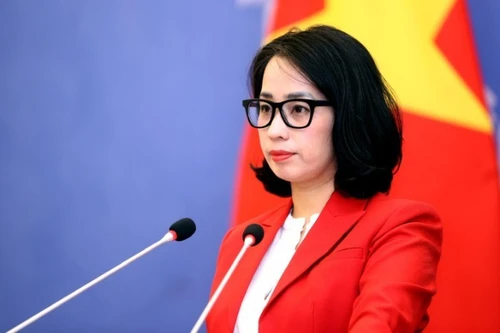 越南外交部发言人范秋姮。
