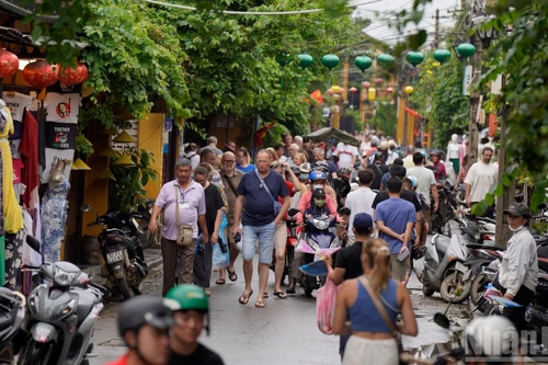 会安古镇小贩恢复营业，保障居民生活供应。