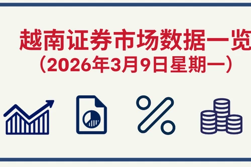 3月9日越南证券市场数据一览 【图表新闻】