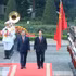 越共中央总书记、国家主席苏林与韩国总统李在明共同检阅仪仗队。