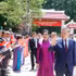 越共中央总书记、国家主席苏林及夫人造访乌隆府胡志明主席遗迹区。