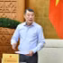 越南政府总理黎明兴在2026年6月政府立法工作专题会议上发表讲话。