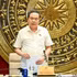 国会主席陈青敏发表讲话。