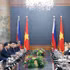 越共中央总书记、国家主席苏林与菲律宾总统费迪南德·罗慕尔德兹·马科斯举行会谈。（图片来源：越通社）