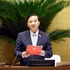 国会副主席阮克定发表讲话。（图片来源：越通社）