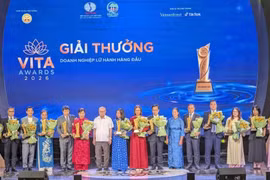 2026年VITA Awards颁奖典礼表彰领先旅行社。（陈红 摄）