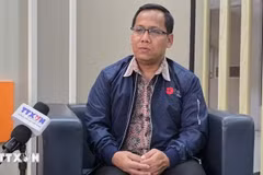 印尼国家研究与创新署东南亚事务研究员拉米霍。（图片来源：越通社）