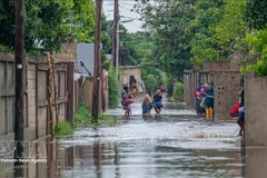 近日，莫桑比克共和国因持续强降雨引发严重洪涝灾害。（图片来源：越通社）