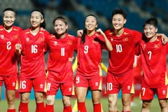 越南女足首战大胜马来西亚队。