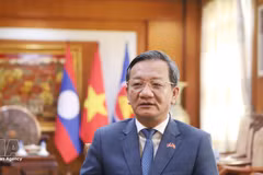 越南驻老挝大使阮明心。（图片来源：越通社）