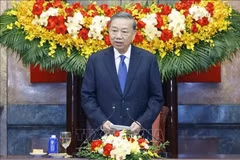 越共中央总书记、国家主席苏林担任越共中央对外工作与融入国际事务指导委员会主任。