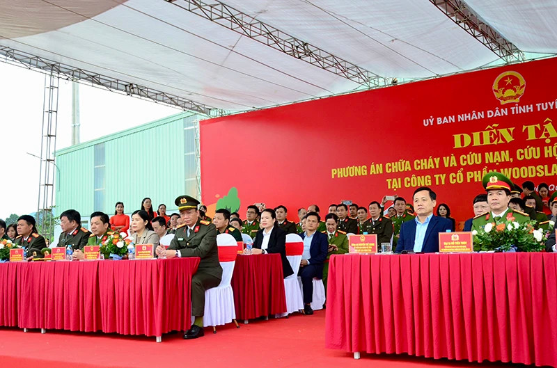 2023年省级消防应急救援演练场景。