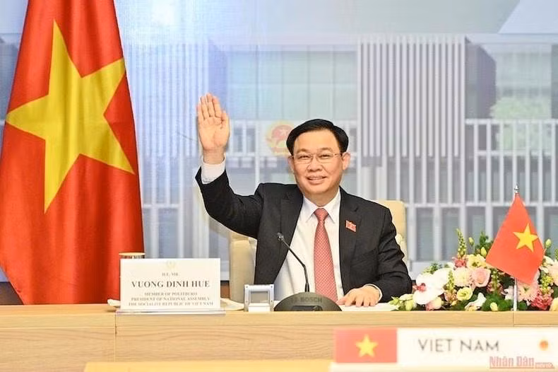 越南国会主席王廷惠。