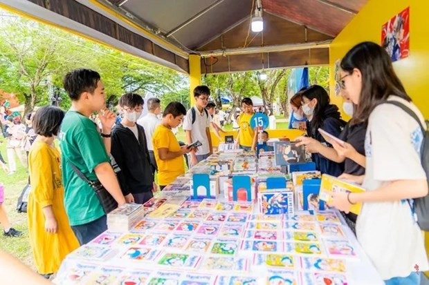 书展、动漫画展位。