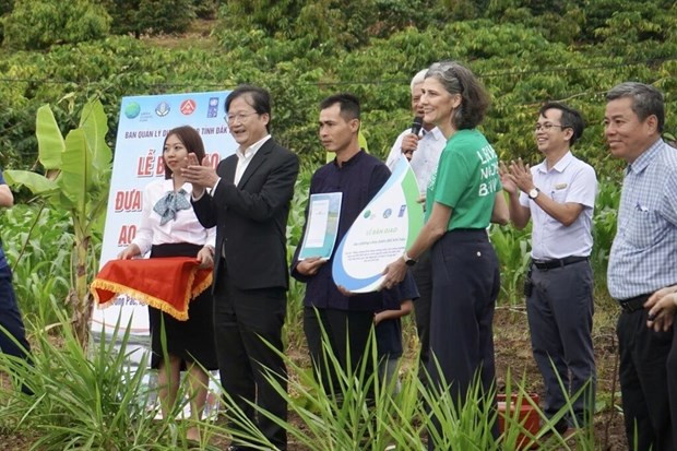 移交仪式现场。