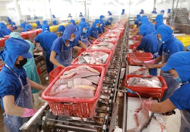 附图：越南水产品占新加坡水产品市场份额的8.58%。