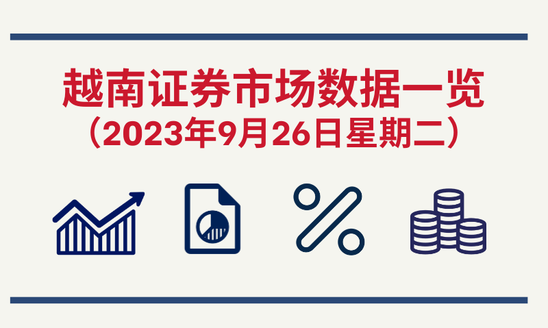 9月26日越南证券市场数据一览 【图表新闻】