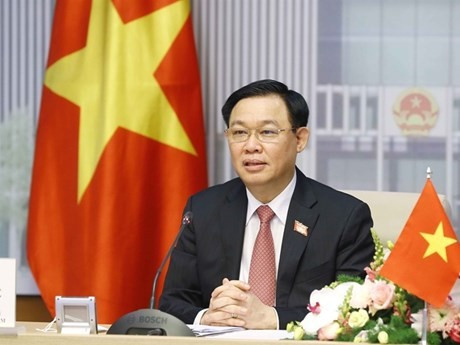 越南国会主席王廷惠。