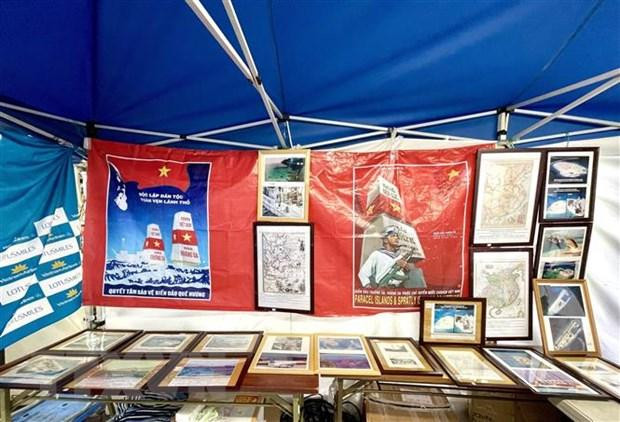 越南在日本展览会上举行维护海洋岛屿主权宣传活动。