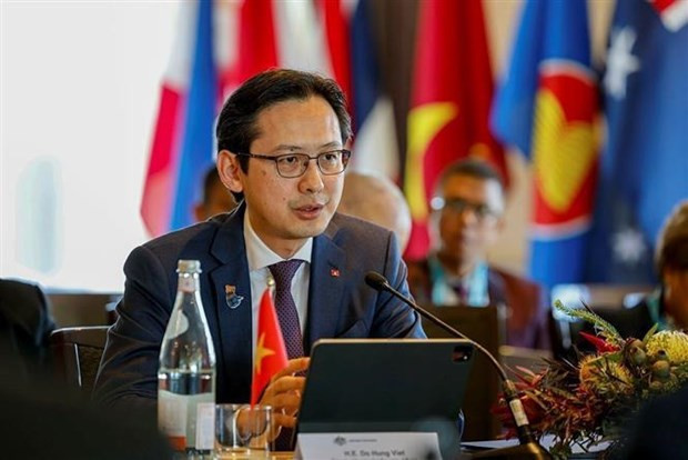 越南外交部副部长、东盟高官会（SOM ASEAN）越南代表团团长杜雄越。