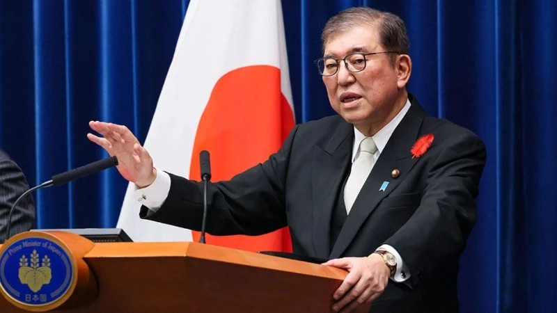 日本首相石破茂。 （图片来源：日本政府网站）