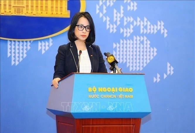  越南外交部发言人范秋姮。（图片来源：越通社）