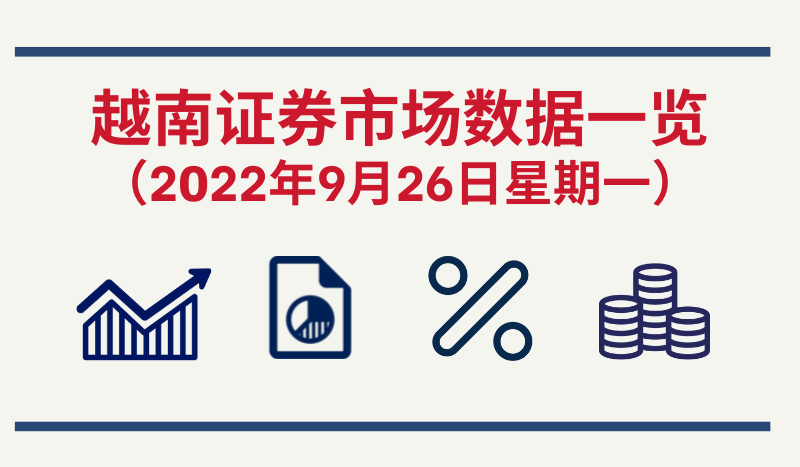9月26日越南证券市场数据一览 【图表新闻】 