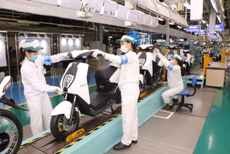 本田（越南）公司正式推出首款型号为ICON e：的电动摩托车。