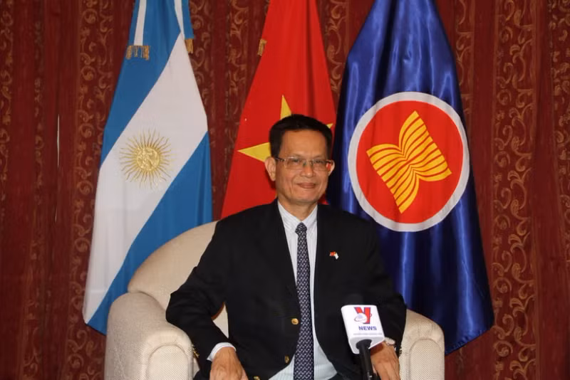 越南驻阿根廷大使兼驻乌拉圭和巴拉圭大使杨国青。